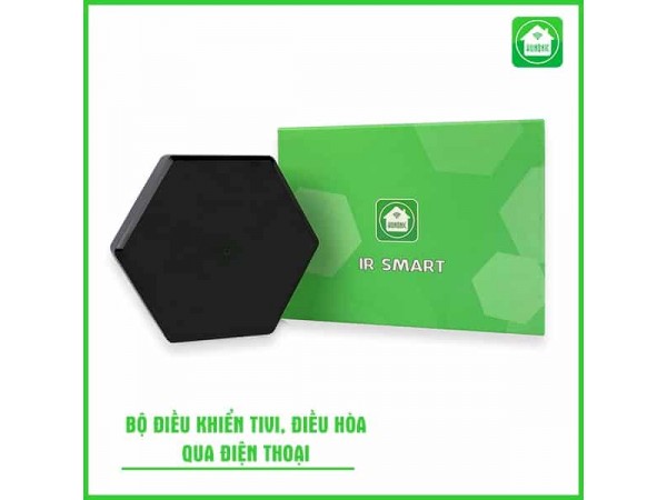 Bộ điều khiển hồng ngoại wifi Hunonic IR Smart, điều khiển Tivi, Điều Hoà qua điện thoại